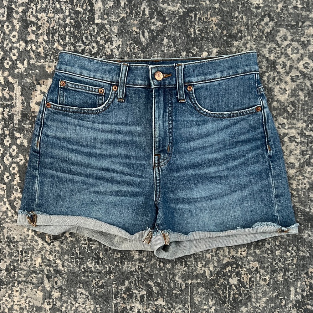 J.Crew High-Rise Denim Shorts
